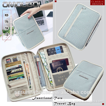Zipper Closure Tote Tripping Wallet